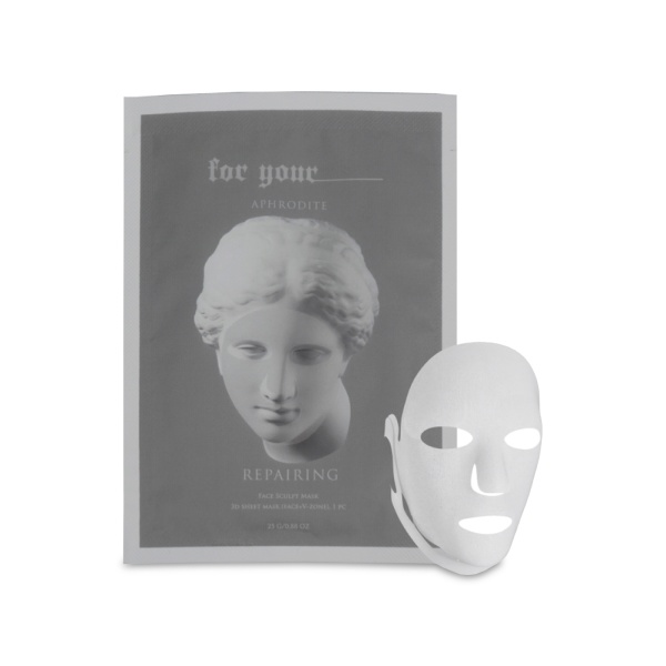For Your Восстанавливающая тканевая маска-скульптор для лица Aphrodite, серая купить