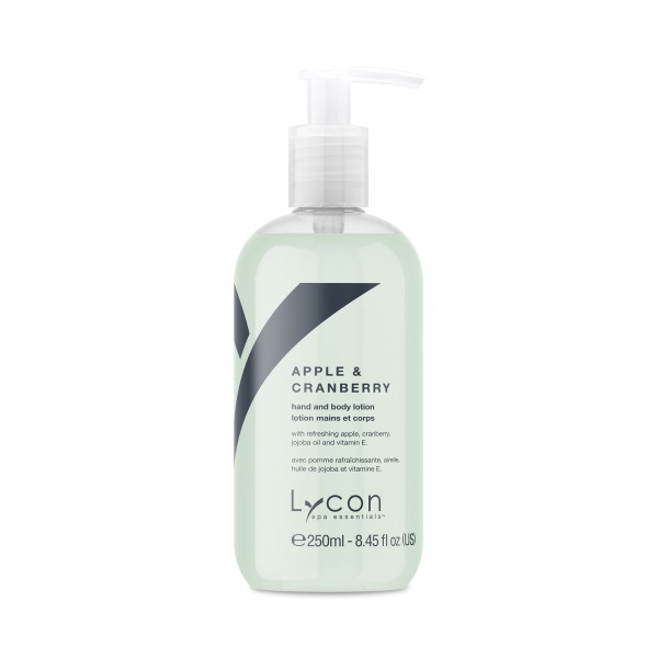 Lycon Лосьон для рук и тела Hand & Body Lotion, яблоко и клюква Apple & Cranberry, 250 мл купить
