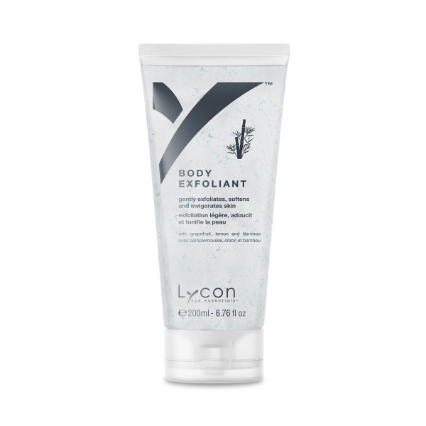 Lycon Скраб для тела Body Exfoliant, с волокнами бамбука, маслами грейпфрута и лимона, 200 мл купить