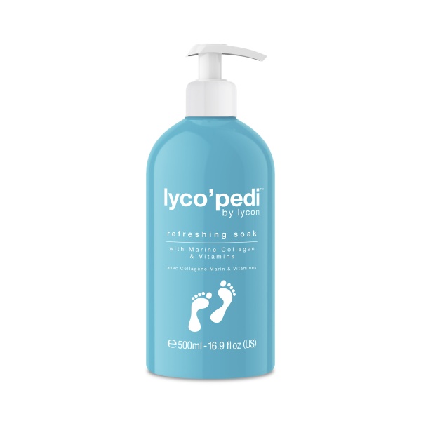 Lycon Освежающая ванночка для стоп с лимонным чайным деревом и мятой Lyco'Pedi Refreshing Soak, 500 мл купить