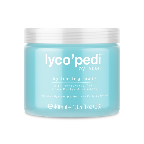 Lycon Увлажняющая маска с коллагеном, гиалуроновой кислотой, витамином Е Lyco'Pedi Hydrating Mask, 400 мл купить