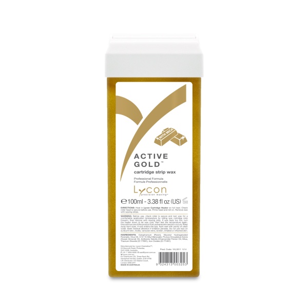 Lycon Воск в картридже золотой Active Gold Wax Cartridge, сильный, 100 мл купить
