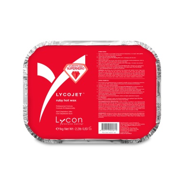 Lycon Горячий воск Лайкоджет Lycojet Hot Wax, рубиновый Ruby, суперсильный, 1000 гр купить