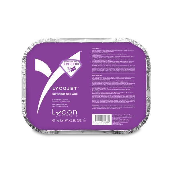 Lycon Горячий воск Лайкоджет Lycojet Hot Wax, с лавандой Lavender, суперсильный, 1000 гр купить