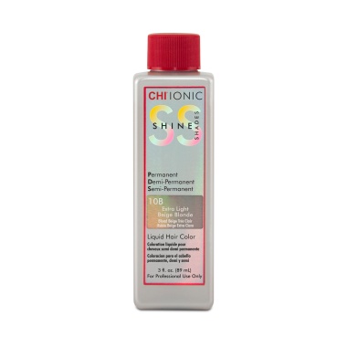 CHI Жидкая краска Ionic Shine Shades Liquid Color, 10B Очень светлый бежевый-блондин, 89 мл купить