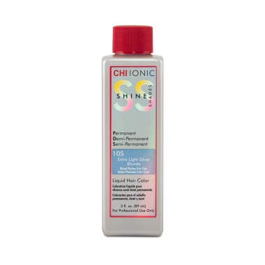 CHI Жидкая краска Ionic Shine Shades Liquid Color, 10S Светлый серебристый блондин, 89 мл купить