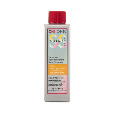 CHI Жидкая краска Ionic Shine Shades Liquid Color, 11W, Очень светлый теплый блондин, 89 мл купить