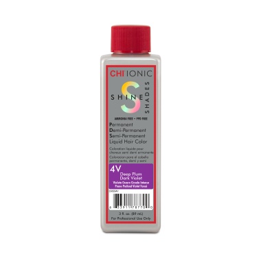 CHI Жидкая краска Ionic Shine Shades Liquid Color, 4V Глубокий сливовый темно-фиолетовый, 89 мл купить