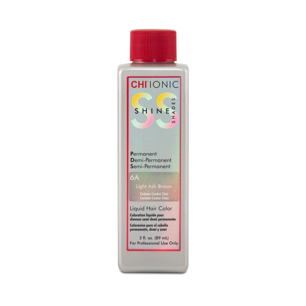 CHI Жидкая краска Ionic Shine Shades Liquid Color, 6A Светло пепельно-коричневый, 89 мл купить
