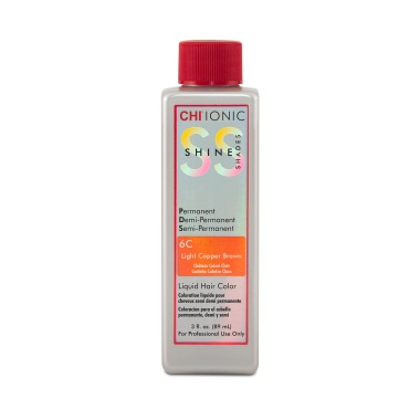 CHI Жидкая краска Ionic Shine Shades Liquid Color, 6C Светло медно-коричневый, 89 мл купить