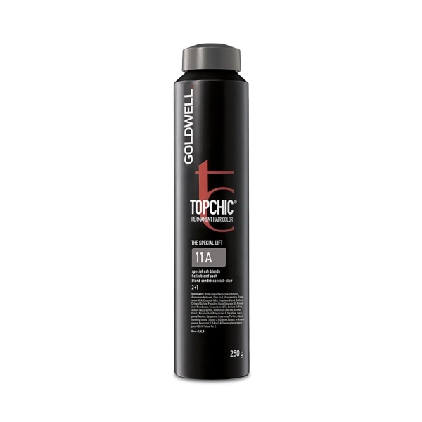 Goldwell Стойкая краска для волос Topchic, 11A белокурый пепельный, баллон, 250 мл купить