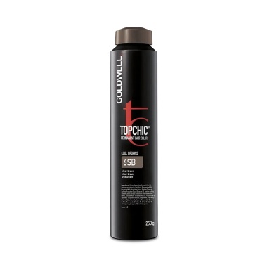 Goldwell Стойкая краска для волос Topchic, 6SB серебристо-коричневый, баллон, 250 мл купить