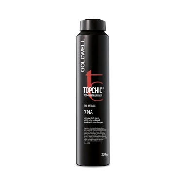 Goldwell Стойкая краска для волос Topchic, 7NA пепельно-русый натуральный, баллон, 250 мл купить