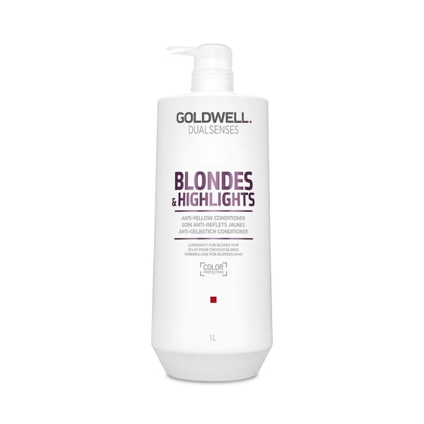 Goldwell Кондиционер против желтизны для осветленных волос Dualsenses Blondes & Highlights, 1000 мл купить