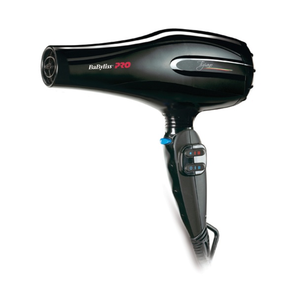 BaByliss Pro Фен Tiziano, 2100 Вт, 2 насадки, черный купить