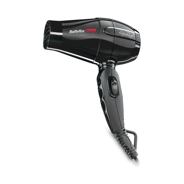 BaByliss Pro Фен BamBino, 1200 Вт, 1 насадка, 1 диффузор, черный купить