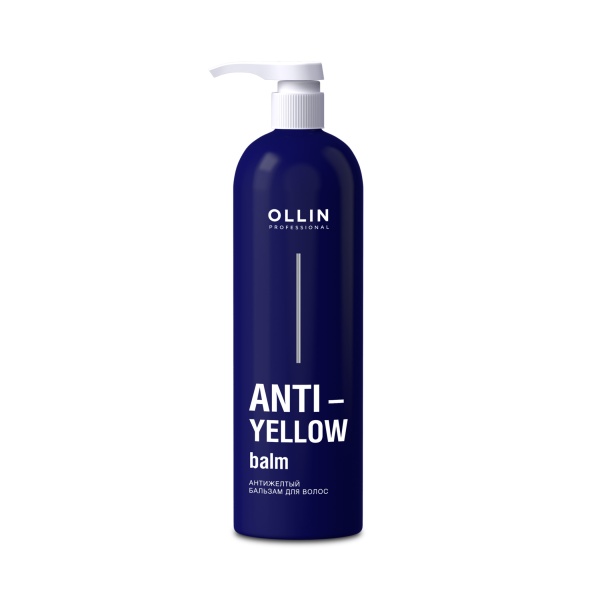 Ollin Professional Антижелтый бальзам для волос Anti-Yellow, 500 мл купить