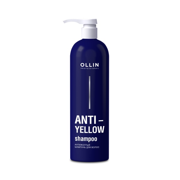 Ollin Professional Антижелтый шампунь для волос Anti-Yellow, 500 мл купить