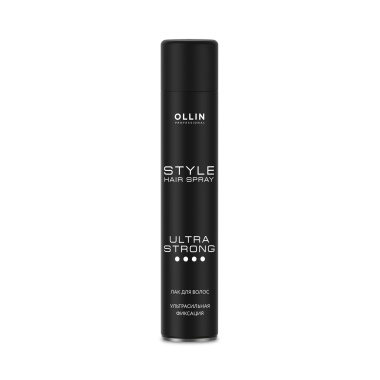 Ollin Professional Лак для волос ультрасильной фиксации Style, 500 мл купить