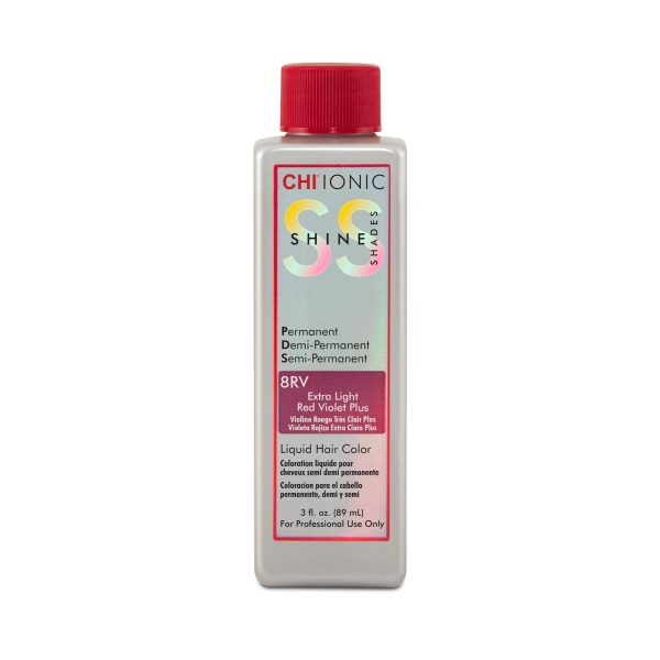 CHI Жидкая краска Ionic Shine Shades Liquid Color, 8RV Очень светлый красно-фиолетовый плюс, 89 мл купить