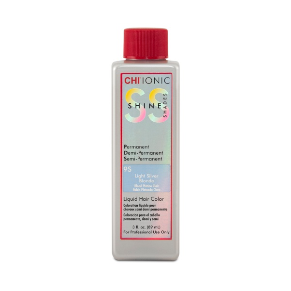 CHI Жидкая краска Ionic Shine Shades Liquid Color, 9S Светлый серебристый блондин, 89 мл купить
