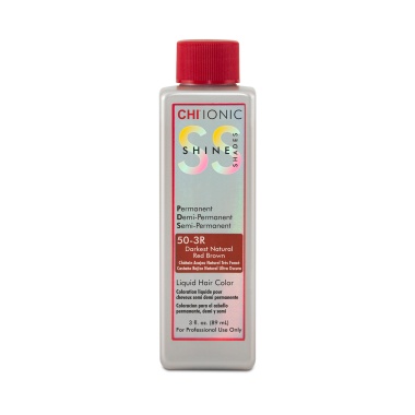 CHI Жидкая краска Ionic Shine Shades Liquid Color, 50-3R, Темный натуральный красно-коричневый, 89 мл купить