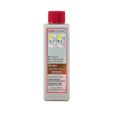 CHI Жидкая краска Ionic Shine Shades Liquid Color, 50-6N Светло-коричневый, 89 мл купить