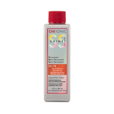 CHI Жидкая краска Ionic Shine Shades Liquid Color, 50-7R Светло натуральный красный блондин, 89 мл купить