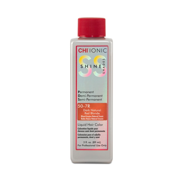 CHI Жидкая краска Ionic Shine Shades Liquid Color, 50-7R Светло натуральный красный блондин, 89 мл купить