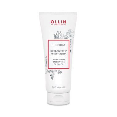 Ollin Professional Кондиционер для окрашенных волос яркость цвета Bionika, 200 мл купить