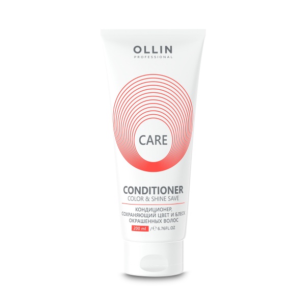 Ollin Professional Кондиционер сохраняющий цвет и блеск окрашенных волос Care Color&Shine Save Condition, 1000 мл купить