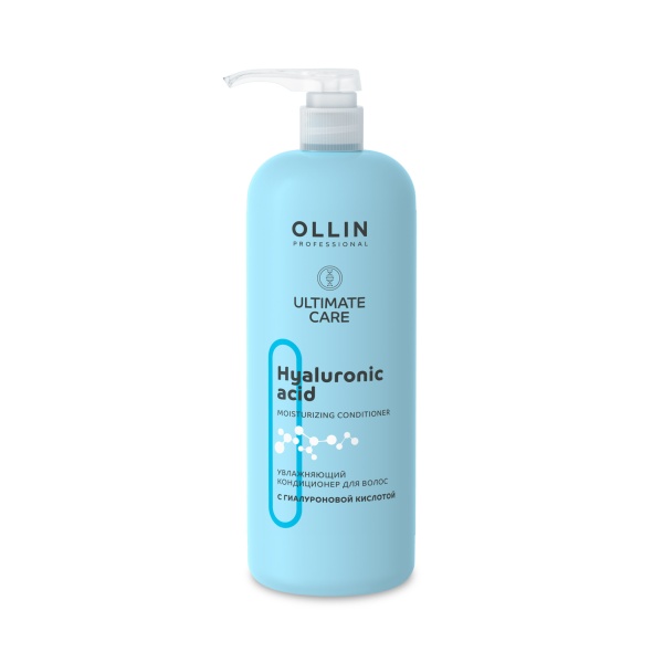 Ollin Professional Увлажняющий кондиционер для волос с гиалуроновой кислотой Ultimate Care, 1000 мл купить