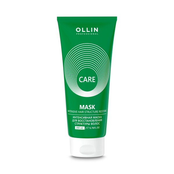 Ollin Professional Интенсивная маска для восстановления структуры волос Care Restore Intensive Mask, 200 мл купить