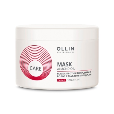Ollin Professional Маска против выпадения волос с маслом миндаля Care Almond Oil Mask, 500 мл купить