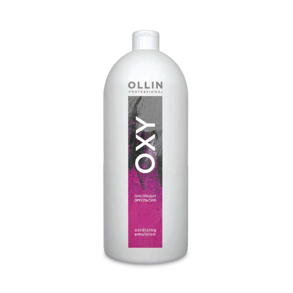 Ollin Professional Окисляющая эмульсия Oxidizing Emulsion, 3% 10vol, 1000 мл купить