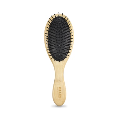 Ollin Professional Щётка массажная Bamboo, овальная, нейлоновые штифты купить