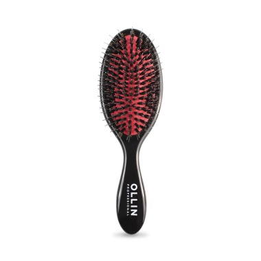 Ollin Professional Щётка массажная Elegant, 11 рядов, комбинированная щетина купить