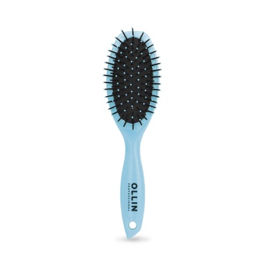Ollin Professional Щётка массажная, овал, 9 рядов, нейлоновые штифты купить