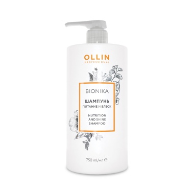 Ollin Professional Шампунь питание и блеск Bionika, 750 мл купить