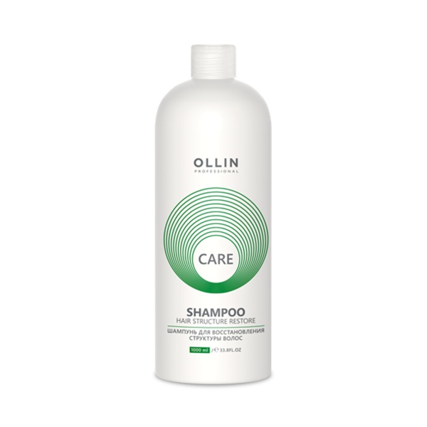 Ollin Professional Шампунь для восстановления структуры волос Care Restore Shampoo, 1000 мл купить