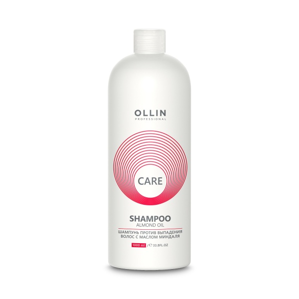 Ollin Professional Шампунь против выпадения волос с маслом миндаля Care Almond Oil Shampoo, 1000 мл купить