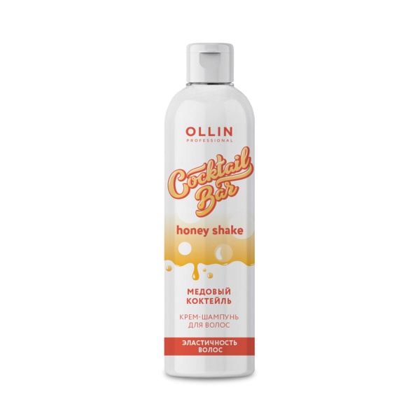 Ollin Professional Крем-шампунь медовый коктейль Эластичность волос Cocktail Bar, 400 мл купить