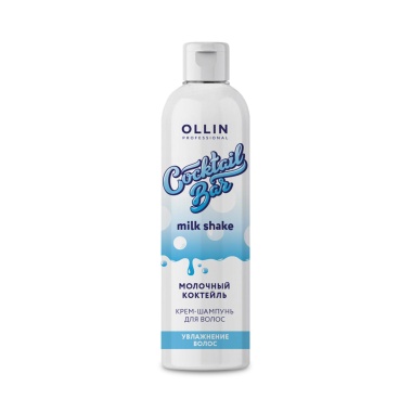 Ollin Professional Крем-шампунь молочный коктейль Увлажнение волос Cocktail Bar, 400 мл купить