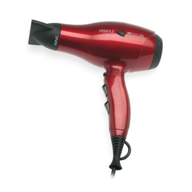 Dewal Pro Фен Profile Compact, красный, 2000 Вт, ионизация, 2 насадки купить