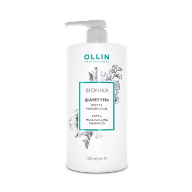 Ollin Professional Шампунь для волос экстра увлажнение Bionika, 750 мл купить