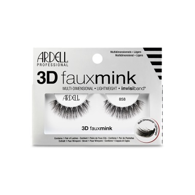 Ardell Накладные ресницы 3D Faux Mink 858, норка купить