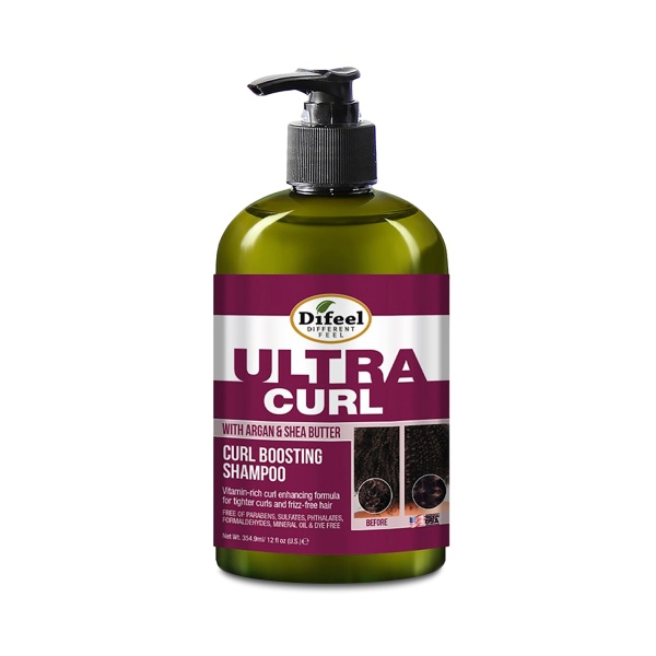 Difeel Шампунь для укрепления кудрявых волос Ultra Curl Boosting Shampoo, 354.9 мл купить