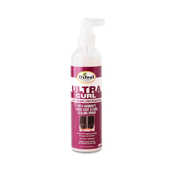 Difeel Спрей против влажности и пушистости для кудрявых волос Ultra Curl Anti-Humidity Spray, 236 мл купить