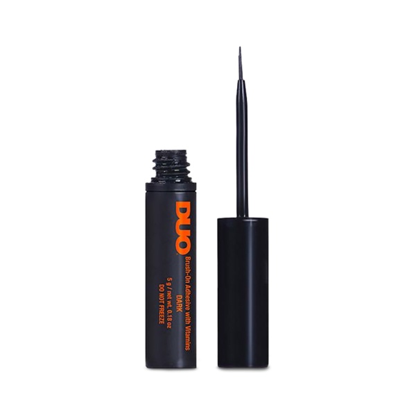 DUO Клей для накладных ресниц с витамином Brush On Striplash Adhesive, Dark Tone, 5 гр купить