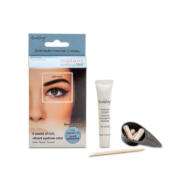 Godefroy Краска-тинт для бровей в капсулах Eyebrow Tint, 4 капсулы купить